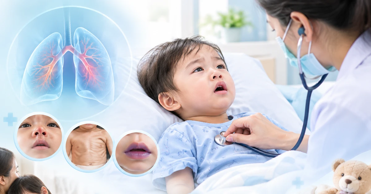 Bệnh hô hấp ở trẻ nhỏ có thể chuyển nặng nhanh: Khi nào cần đưa trẻ đi cấp cứu?