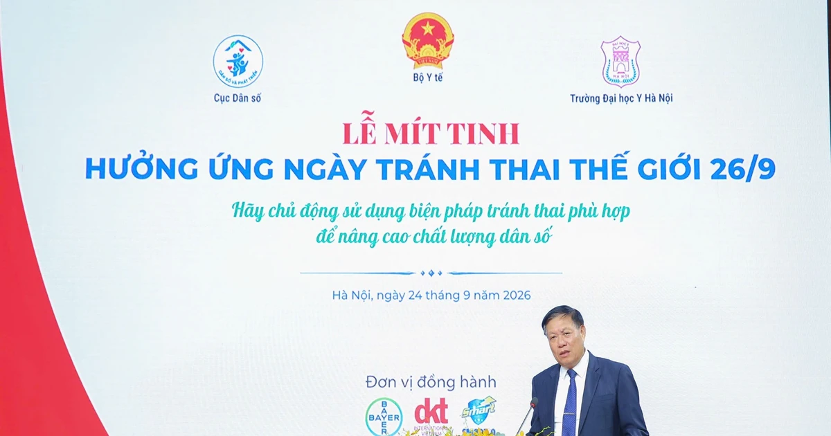 Chủ động tránh thai để bảo vệ sức khỏe sinh sản, nâng cao chất lượng dân số
