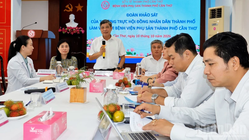 Nâng cấp Bệnh viện Phụ sản Cần Thơ đáp ứng nhu cầu chăm sóc sức khỏe nhân dân