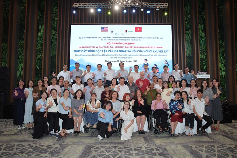Gia Lai: Hỗ trợ người khuyết tật sống độc lập, phát triển sinh kế Gia Lai: Hỗ trợ người khuyết tật sống độc lập, phát triển sinh kế- Ảnh 4.